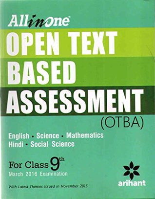 Read Online All in One Open Text Based Assessment for Class 9th - Arihant Experts file in PDF