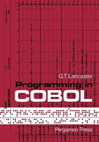 Read Online Programming in COBOL: Library of Computer Education - G. T. Lancaster file in PDF