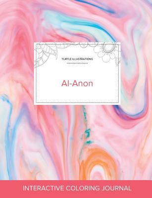 Download Adult Coloring Journal: Al-Anon (Turtle Illustrations, Bubblegum) - Courtney Wegner | PDF