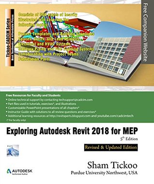 Full Download Exploring Autodesk Revit 2018 for MEP, 5th Edition - Sham Tickoo file in PDF