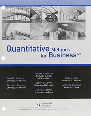 Read Quantitative Methods for Business [with CengageNOW 1-Term Access Code] - David R. Anderson | PDF