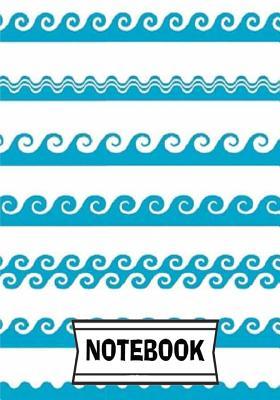Read Online Notebook: Waves Background: Journal Diary, 110 Lined Pages, 7 X 10 - Lisa Fox file in PDF