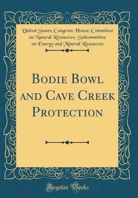 Full Download Bodie Bowl and Cave Creek Protection (Classic Reprint) - United States Congress Hous Resources | ePub