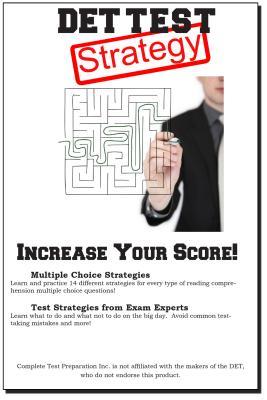 Read Det Test Strategy: Winning Multiple Choice Strategies for the Diagnostic Entrance Test Det - Complete Test Preparation Inc | PDF