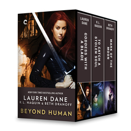 Download Beyond Human: Goddess with a Blade \ To Catch a Stolen Soul \ Mark of the Moon - Lauren Dane | ePub