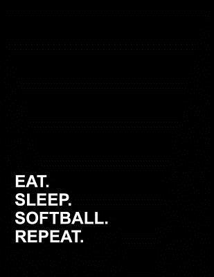 Download Eat Sleep Softball Repeat: Appointment Book 2 Columns -  | ePub