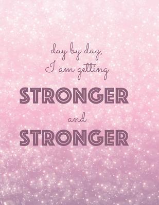 Read Health Bullet Journal: 365 Daily Spreads and 12 Evaluations for Mental and Physical Wellbeing with Sparkly Pink Ombre Cover You Are Stronger and Stronger - Millennial Health file in PDF