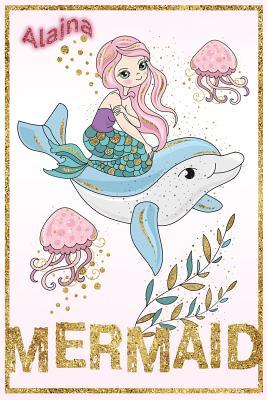 Full Download Alaina Mermaid: Wide Ruled Composition Book Diary Lined Journal -  file in PDF