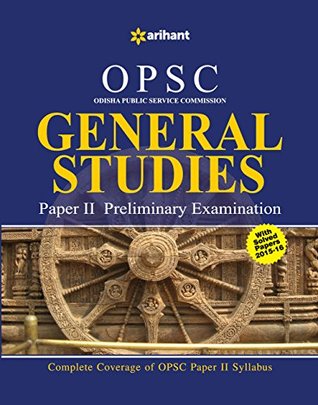 Read Online OPSC General Studies Paper II Preliminary Examination - Arihant Experts | PDF