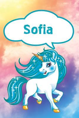Read Online Sofia: Personalized Unicorn Journal, Notebook Featuring 120 Lined Pages 6x9 -  | PDF