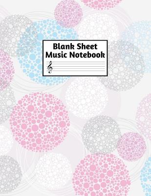 Read Online Blank Sheet Music Notebook: Easy Blank Staff Manuscript Book Large 8.5 X 11 Inches Musician Paper Wide 12 Staves Per Page for Piano, Flute, Violin, Guitar, Trumpet, Drums, Cello, Ukelele and other Musical Instruments - Code: A4 7314 - Autumn Allison file in PDF