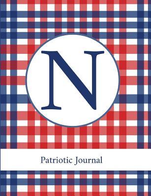 Read Online N: Patriotic Journal: Monogram Initial Notebook -  | PDF
