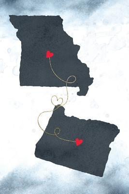 Download Missouri & Oregon: Long Distance Out of State Notebook - Blank Lines -  file in ePub