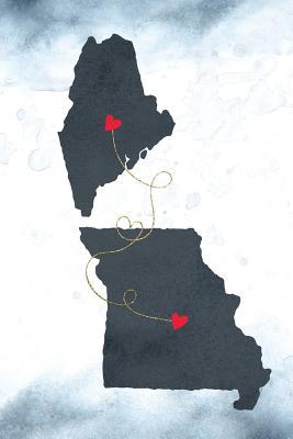 Download Maine & Missouri: Long Distance Out of State Notebook - Blank Lines -  file in ePub