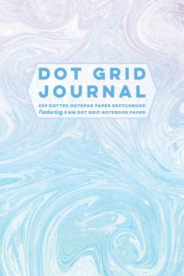 Download Dot Grid Journal 6x9 Dotted Notepad Paper Sketchbook Featuring 5 mm Dot Grid Notebook Paper: Blank Dot Matrix Composition Book, Planner Agenda & Organizer Diary for Women, Men, Boys, Girls - Lavender Purple, Teal Blue Green & White Marble Watercolor Ombre - Artprintly Books | ePub