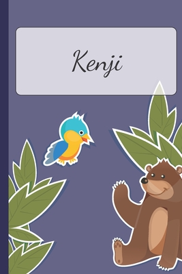 Full Download Kenji: Personalized Notebooks - Sketchbook for Kids with Name Tag - Drawing for Beginners with 110 Dot Grid Pages - 6x9 / A5 size Name Notebook - Perfect as a Personal Gift - Planner and Journal for kids -  | ePub