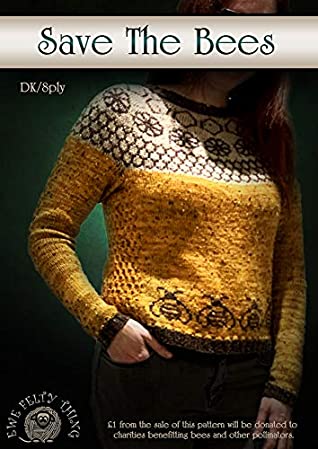 Read Online Save The Bees Sweater: DK/8ply knitting pattern - Nikki Small | ePub