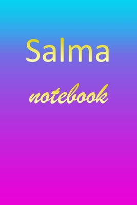 Read Online Salma: Blank Notebook Wide Ruled Lined Paper Notepad Writing Pad Practice Journal Custom Personalized First Name Initial S Blue Purple Gold Taking Class Notes, Homework, Studying School Homeschool & University Organizer Daybook - Mynotebook Publishing file in ePub