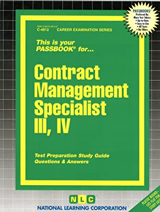 Download Contract Management Specialist III, IV: Passbooks Study Guide - Jack Rudman | PDF